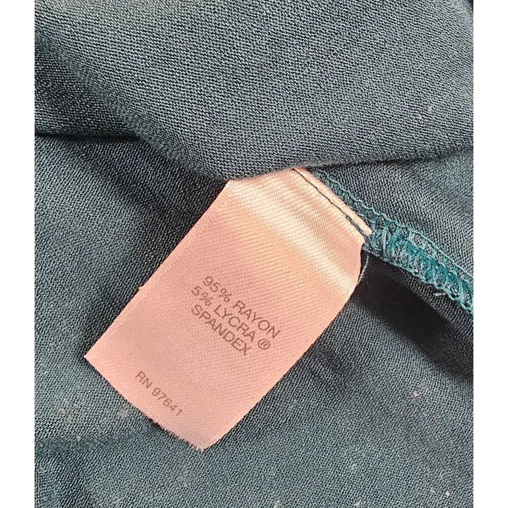 J jill wearever collection size small tunic paisley geometric trim long sleeve ^ - Picture 5 of 7